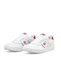 Wilson - Wilson Unisex Tenis Ayakkabısı Pro Staff 87 Mesh White/White/Infrared US 7.5 EUR 40 2/3 WRS334920U075
