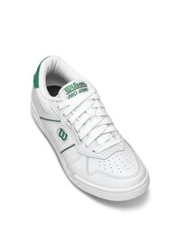 Wilson Kadın Tenis Ayakkabısı Pro Staff 87 W White/White/Bosphorus US 7 EUR 38 WRS334460U070 - Thumbnail