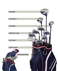 Wilson Profile Women's Komple Golf Seti - Profile Set Women RH Cart STD WG1R0363011 - Thumbnail