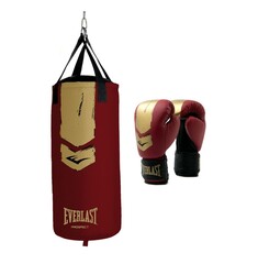 EVERLAST - Everlast Prospect 2 Junior Boks Torbası Seti Red/Gold 76X28CM P00003139