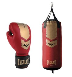 Everlast Prospect 2 Junior Boks Torbası Seti Red/Gold 76X28CM P00003139 - Thumbnail