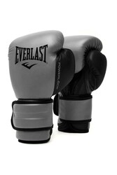 Everlast Powerlock 2R Training Glove Boks Eldiveni Charcoal (12OZ) - Thumbnail
