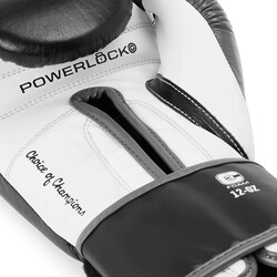 Everlast Powerlock OG Gelişmiş Antrenman Eldiveni – Siyah/Beyaz (14OZ) - Thumbnail