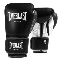 Everlast Powerlock OG Gelişmiş Antrenman Eldiveni – Siyah/Beyaz (16OZ) - Thumbnail