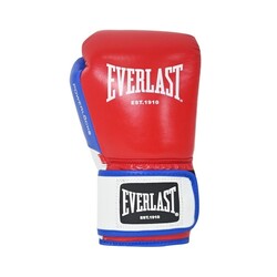 Everlast Powerlock OG Gelişmiş Antrenman Eldiveni – Kırmızı/Beyaz (14OZ) - Thumbnail