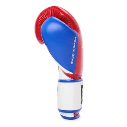 Everlast Powerlock OG Gelişmiş Antrenman Eldiveni – Kırmızı/Beyaz (14OZ) - Thumbnail