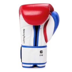 Everlast Powerlock OG Gelişmiş Antrenman Eldiveni – Kırmızı/Beyaz (16OZ) - Thumbnail