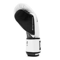 Everlast Powerlock OG Gelişmiş Antrenman Eldiveni – Beyaz/Siyah (12OZ) - Thumbnail
