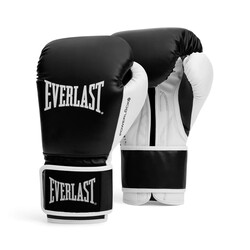 EVERLAST - Everlast Powerlock OG Antrenman Boks Eldiveni – Siyah/Beyaz (14OZ)