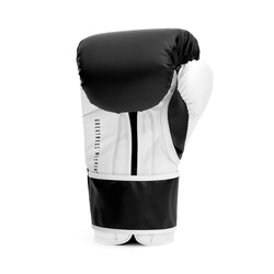 Everlast Powerlock OG Antrenman Boks Eldiveni – Siyah/Beyaz (14OZ) - Thumbnail