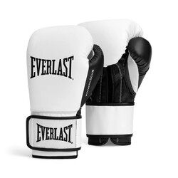 EVERLAST - Everlast Powerlock OG Antrenman Boks Eldiveni – Beyaz/Siyah (16OZ)