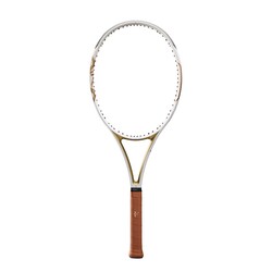 Wilson - Wilson Tenis Raketi RF 01 Hall of Fame Kordajsız White/Gold Grip 2 - WR217411U2
