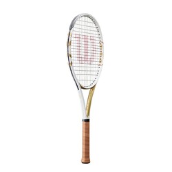 Wilson Tenis Raketi RF 01 Pro Hall of Fame Kordajsız White/Gold Grip 3 WR217511U3 - Thumbnail