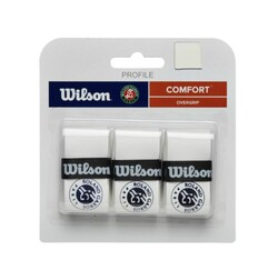 Wilson Overgrips Roland Garros 2024 White/Blue WR8442601001 - Thumbnail