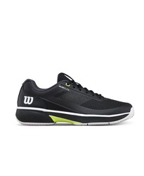Wilson Erkek Tenis Ayakkabısı Rush Lite 5 Clay Black/White/Safety Yellow US 9 EUR 42 2/3 WRS338730U090 - Thumbnail