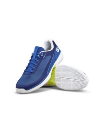 Wilson - Wilson Erkek Tenis Ayakkabısı Rush Lite 5 Deja Vu Blue/White/Safety Yellow US 11 EUR 45 1/3 WRS338560U110