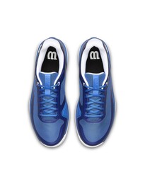 Wilson Erkek Tenis Ayakkabısı Rush Lite 5 Deja Vu Blue/White/Safety Yellow US 8 EUR 41 1/3 WRS338560U080 - Thumbnail