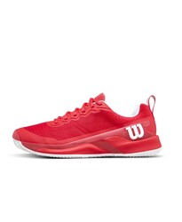 Wilson Erkek Tenis Ayakkabısı Rush Pro 4.5 Clay Infrared/Infrared/White US 8.5 EUR 42 WRS333670U085 - Thumbnail