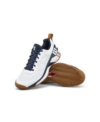 Wilson Erkek Tenis Ayakkabısı Rush Pro 4.5 Clay RG White/Navy Blazer US 12 EUR 46 2/3 WRS335960U120 - Thumbnail