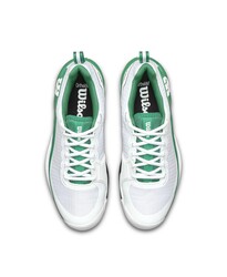 Wilson Erkek Tenis Ayakkabısı Rush Pro 4.5 Clay White/Bosphorus/Black US 11.5 EUR 46 WRS334350U115 - Thumbnail