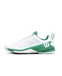 Wilson Erkek Tenis Ayakkabısı Rush Pro 4.5 Clay White/Bosphorus/Black US 8.5 EUR 42 WRS334350U085 - Thumbnail