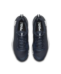Wilson Erkek Tenis Ayakkabısı Rush Pro 4.5 Navy Blazer/Navy Blazer/White US 11.5 EUR 46 WRS333520U115 - Thumbnail