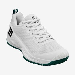 Wilson - Wilson Erkek Tenis Ayakkabısı Rush Pro 4.5 Wh/Wh/Clubgr US 9 EUR 42 2/3 WRS333550U090