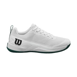 Wilson Erkek Tenis Ayakkabısı Rush Pro 4.5 Wh/Wh/Clubgr US 12 EUR 46 2/3 WRS333550U120 - Thumbnail