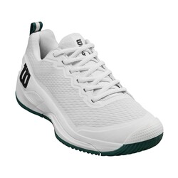 Wilson Erkek Tenis Ayakkabısı Rush Pro 4.5 Wh/Wh/Clubgr US 12 EUR 46 2/3 WRS333550U120 - Thumbnail