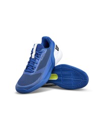 Wilson - Wilson Erkek Tenis Ayakkabısı Rush Pro 5 Deja Vu Blue/White/Black US 11.5 EUR 46 WRS338480U115
