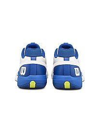 Wilson Erkek Tenis Ayakkabısı Rush Pro 5 White/Deja Vu Blue/Safety Yellow US 9.5 EUR 43 1/3 WRS338520U095 - Thumbnail