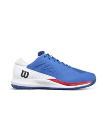 Wilson Erkek Tenis Ayakkabısı Rush Pro Ace Clay - Deja Vu Blue/White/Infrared US 12 EUR 46 2/3 WRS334390U120 - Thumbnail