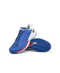 Wilson Erkek Tenis Ayakkabısı Rush Pro Ace Clay - Deja Vu Blue/White/Infrared US 8 EUR 41 1/3 WRS334390U080 - Thumbnail