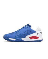 Wilson Erkek Tenis Ayakkabısı Rush Pro Ace Clay - Deja Vu Blue/White/Infrared US 9 EUR 42 2/3 WRS334390U090 - Thumbnail