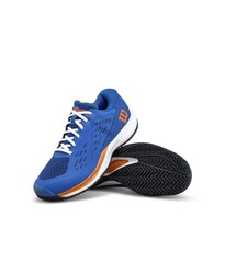 Wilson - Wilson Çocuk Tenis Ayakkabısı Rush Pro Ace JR Deja Vu Blue/Orange Tiger/White US 4.5 EUR 36 2/3 WRS337590U045