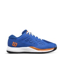 Wilson Çocuk Tenis Ayakkabısı Rush Pro Ace JR Deja Vu Blue/Orange Tiger/White US 6.5 EUR 39 1/3 WRS337590U065 - Thumbnail
