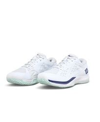 Wilson Jr Çocuk Tenis Ayakkabısı Rush Pro Ace White/Bay/Skipper Blue US 5.5 EUR 38 WRS337600U055 - Thumbnail