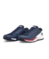 Wilson - Wilson Erkek Tenis Ayakkabısı Rush Pro Ace Navy Blazer/White/Infrared US 10 EUR 44 WRS332730U100