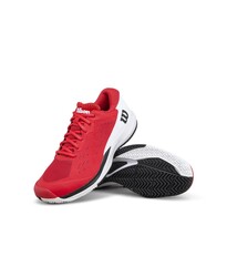 Wilson Erkek Tenis Ayakkabısı Rush Pro Ace - Infrared/White/Black US 9.5 EUR 43 1/3 WRS335370U095 - Thumbnail