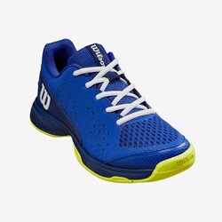Wilson - Wilson Junior Tenis Ayakkabısı Rush Pro JR L BLU/Bluepr US 3.5 EUR 35 1/3 WRS331860U035