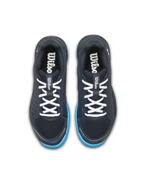Wilson Çocuk Tenis Ayakkabısı Rush Pro Junior L - Navy Blazer/White/Atomic Blue US 13 EUR 30 2/3 WRS335270U130 - Thumbnail