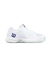 Wilson Çocuk Tenis Ayakkabısı Rush Pro L Junior White/Rose Vio US 1 EUR 32 WRS337580U010 - Thumbnail
