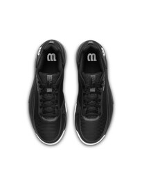 Wilson Erkek Tenis Ayakkabısı Rush Tour 5 Clay Black/White/Safety Yellow US 10.5 EUR 44 2/3 WRS337620U105 - Thumbnail