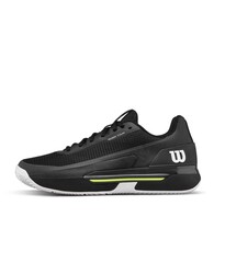Wilson Erkek Tenis Ayakkabısı Rush Tour 5 Clay Black/White/Safety Yellow US 10.5 EUR 44 2/3 WRS337620U105 - Thumbnail