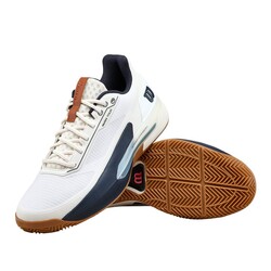 Wilson - Wilson Erkek Tenis Ayakkabısı Rush Tour 5 Clay White / Navy Blazer / Gum1a US 12 EUR 46 2/3 WRS338640U120