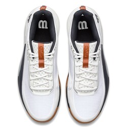 Wilson Erkek Tenis Ayakkabısı Rush Tour 5 Clay White / Navy Blazer / Gum1a US 10.5 EUR 44 2/3 WRS338640U105 - Thumbnail