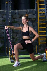 Slazenger Göğüs Egzersiz Tübülü - Fuşya - Thumbnail