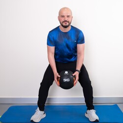 Slazenger Medicine Ball 5KG - Thumbnail