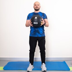 Slazenger Medicine Ball 8KG - Thumbnail