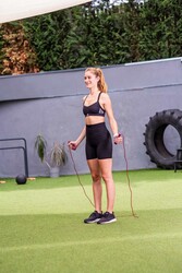 Slazenger Petek Elcikli Ayarlanabilir Atlama İpi (2,75 M) - Thumbnail